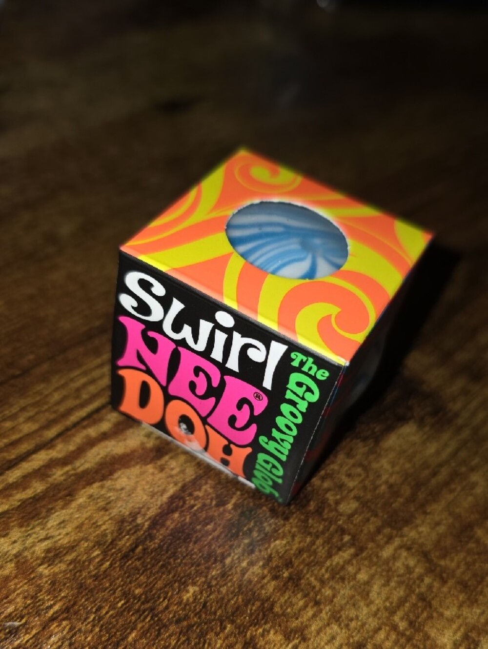 Swirl Nee Doh Groovy Glob Stress Ball - Picture 3 of 4